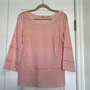 Merona light pink dress top, size medium, EUC